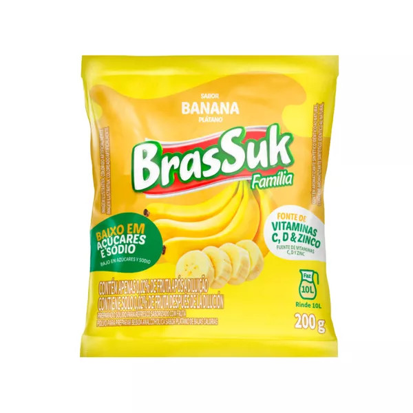 SUCO BRASSUK BANANA 200G
