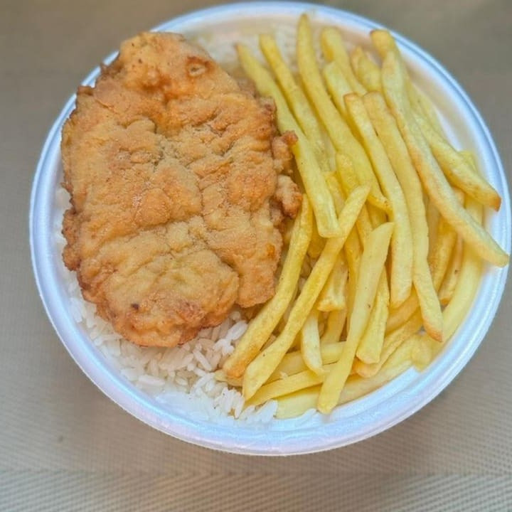Filé de Frango à Milanesa com Fritas 700g