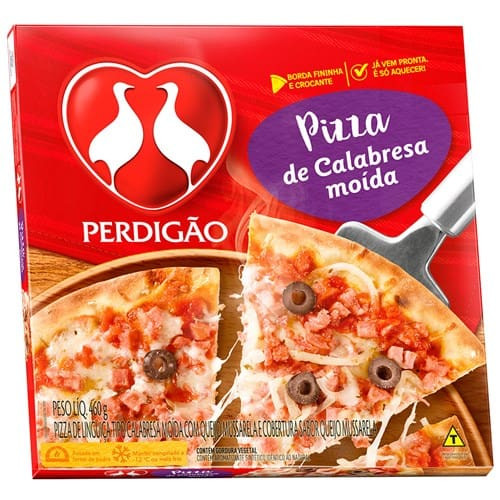 Pizza Perdigão Calabresa 460g