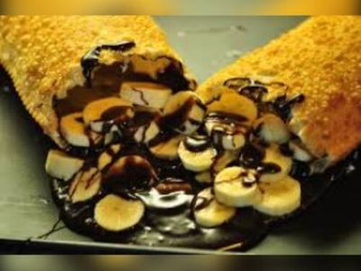 Pastel De Banana Com Nutella