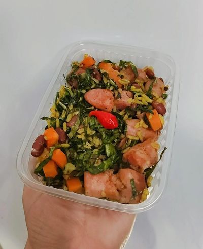 BAIÃO DE 3 COM ARROZ INTEGRAL 320 GRAMAS Congelado