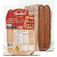 Linguiça Tipo Calabresa Saudali Fina 500g