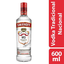 VODKA SMIRNOFF 600ML