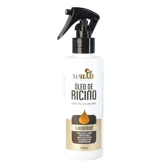 SPRAY ATIVADOR OLEO D RICINO 250ML MAHAIR