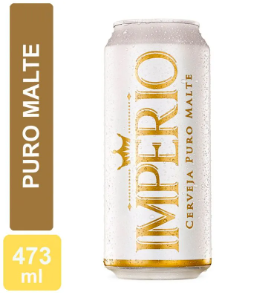 CERVEJA IMPERIO PILSEN LT 473ML