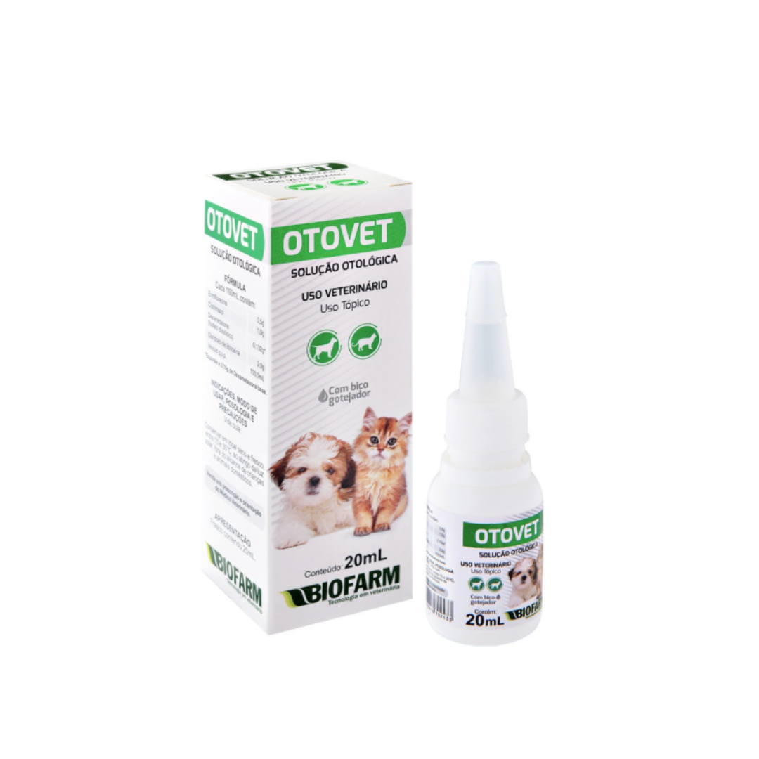 Otovet solução otológica 20ml