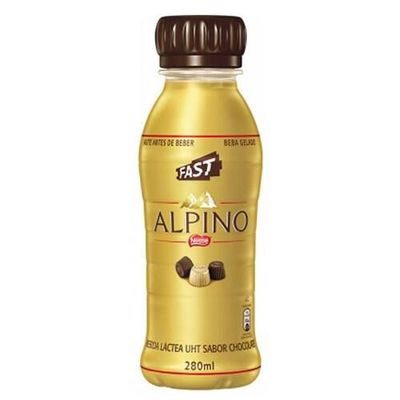 Bebida Láctea Alpino Fast Garrafa 280ml