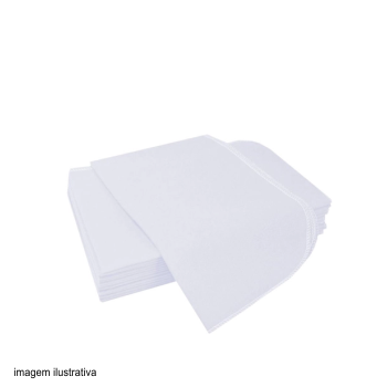 FLANELA ALGODAO 38X58 BRANCA