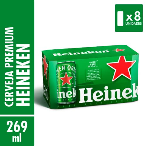 Combo 8x Heineken 269ml