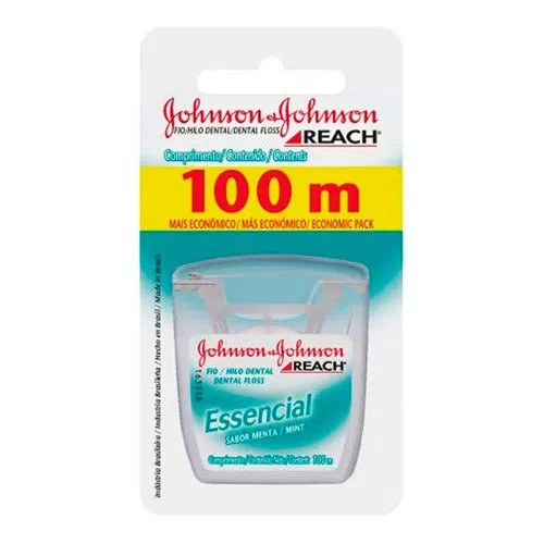 FIO DENTAL JOHNSONS ESSENCIAL MENTA C/100M