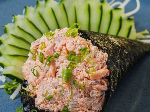 Temaki de Salmão Grelhado