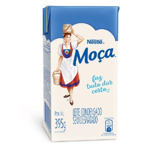 LEITE CONDENSADO MOÇA SEMI DESNATADO 395G