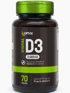 Vitamina D3 Omix 70 Caps