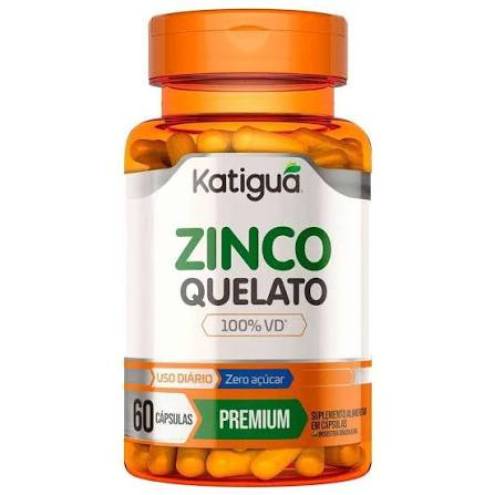 Zinco Quelato Katigua 100% Vd 60caps