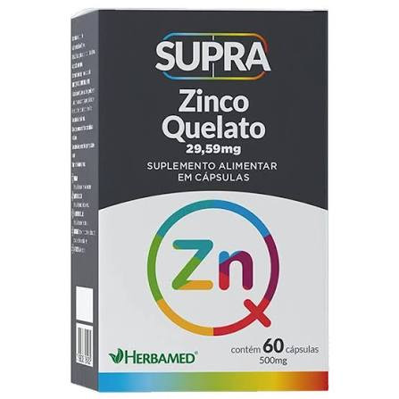 Zinco Supra 29,59mg Herbamed Pt 60cap