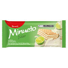 Biscoito Parati Minueto Wafer Limao 81g