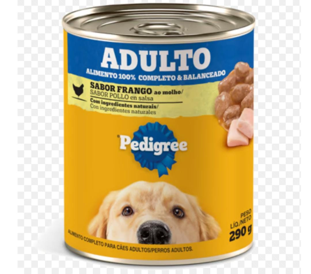 Patê Lata Pedigree Adulto Frango 290g