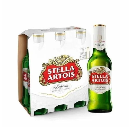 CERVEJA STELLA ARTOIS LN 330ML PACK 6 UN
