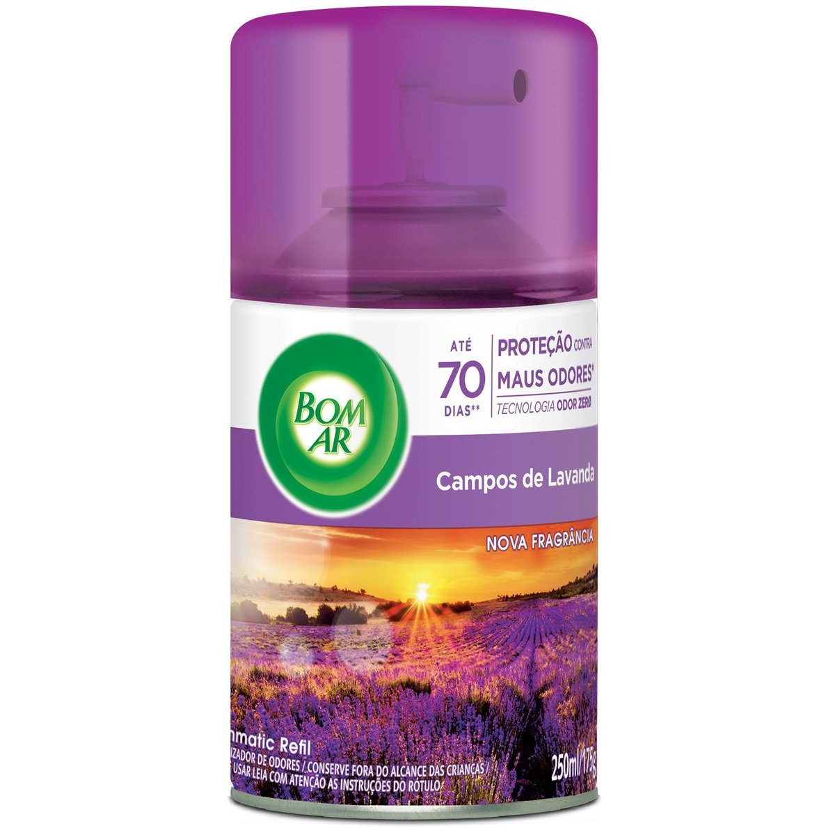 BOM AR SPRAY AUTOMATICO LAVANDA REFIL 250ML