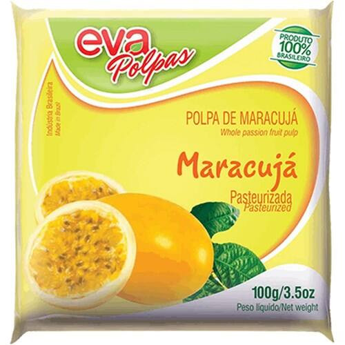 Polpa Congelada Eva Maracujá Embalagem 100g