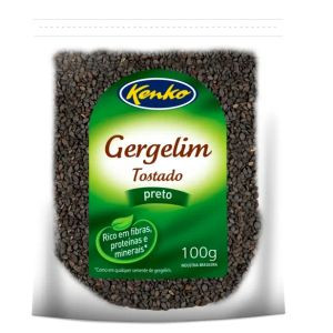 GERGELIM KENKO TOSTADO PRETO 100G