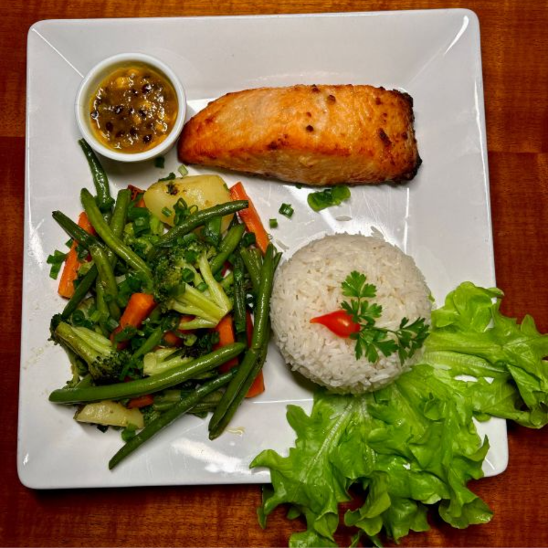 Salmão ao Molho de Maracujá (2 Pessoas)