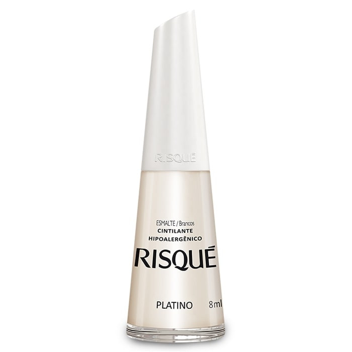 ESMALTE RISQUE CINTILANTE PLATINO 8ML
