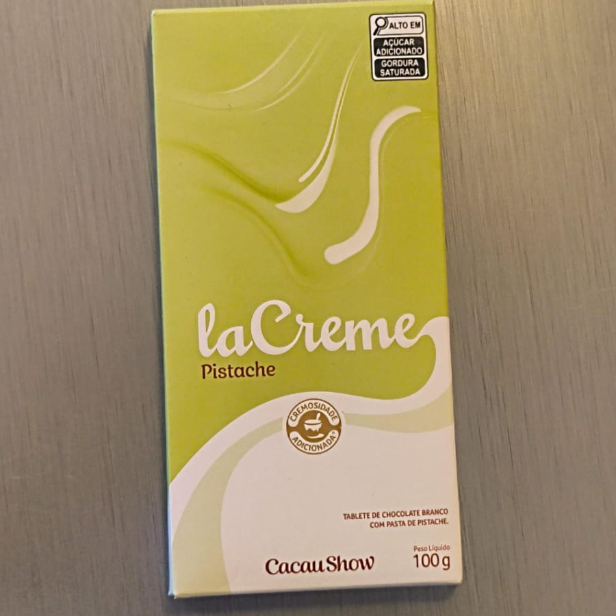 BARRA LACREME PISTACHE