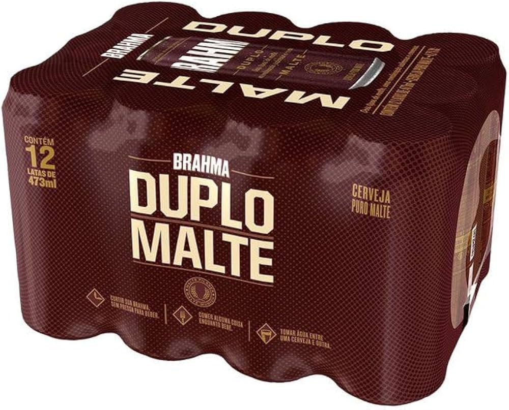 BRAHMA LATAO DUPLO MALTE 12X473ML
