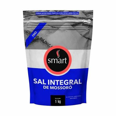 Sal Marinho Int Mossoro Fino Smart 1kg 
