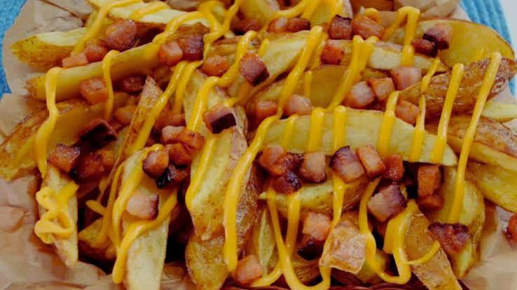 BATATA BACON E CHEDDAR
