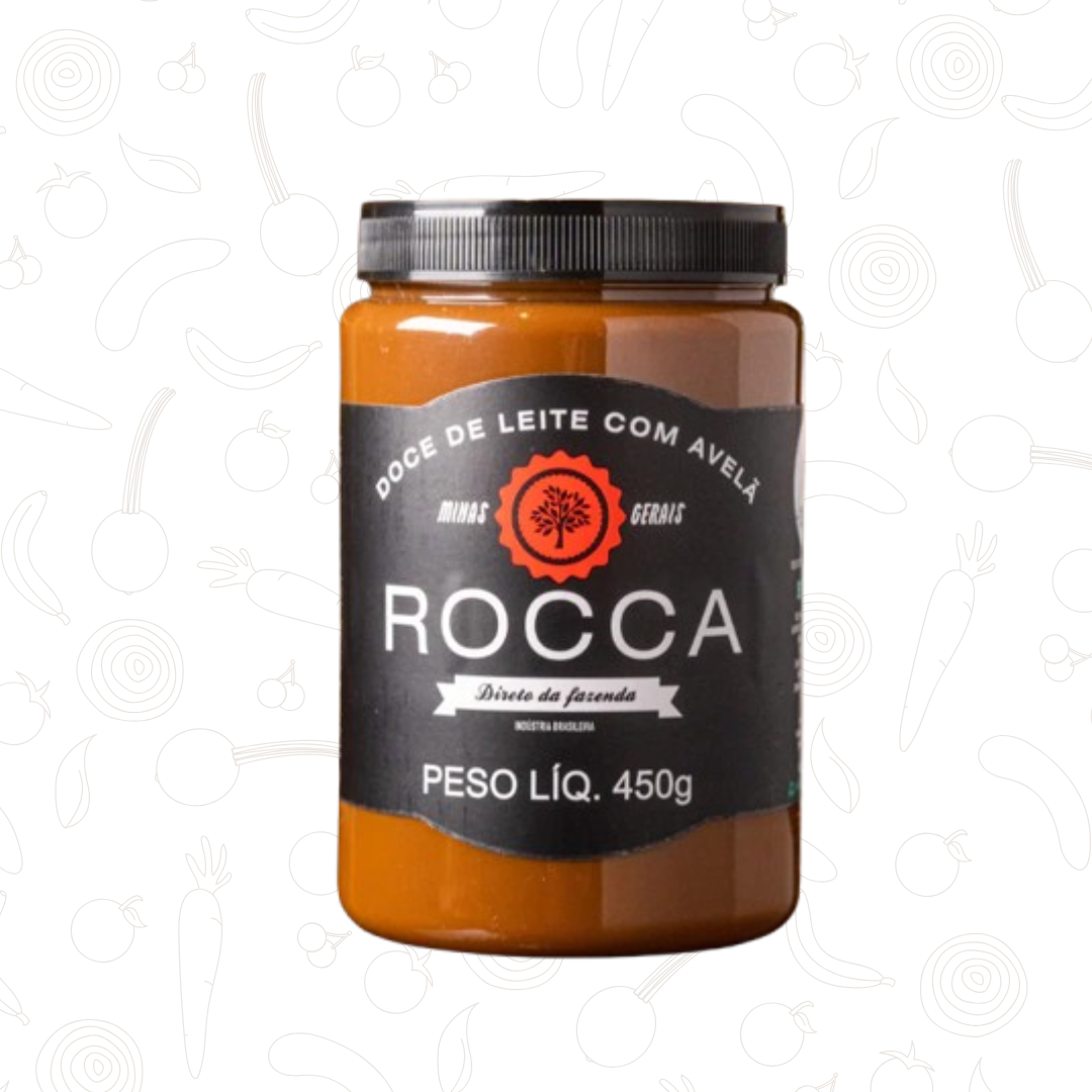 Doce de Leite com Avelã Rocca 450g