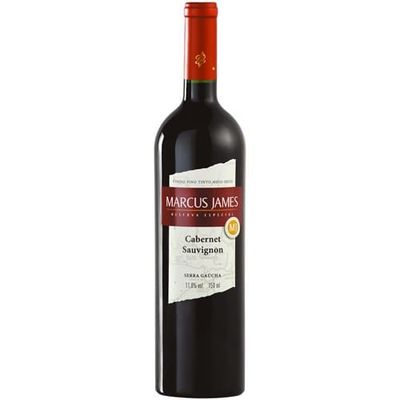 Vinho Tinto Brasileiro Marcus James Cabernet Sauvignon Garrafa 750ml