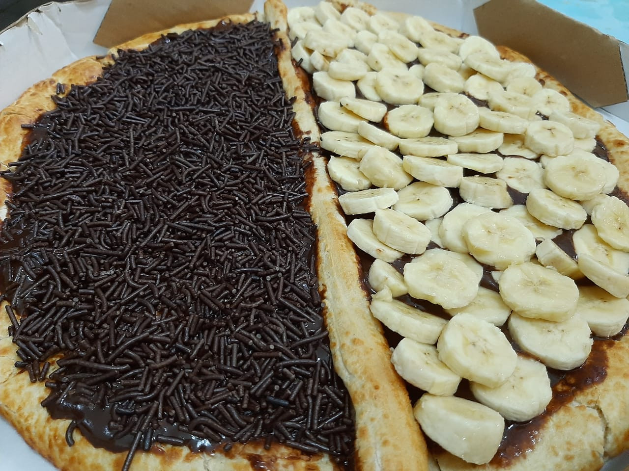 PIZZA DOCE BROTO - 2 SABORES