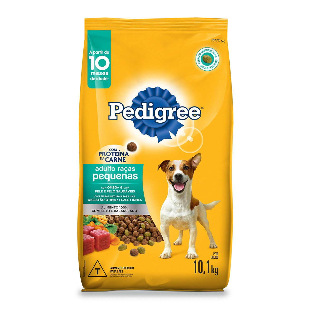 racao pedigree raças peq 900g