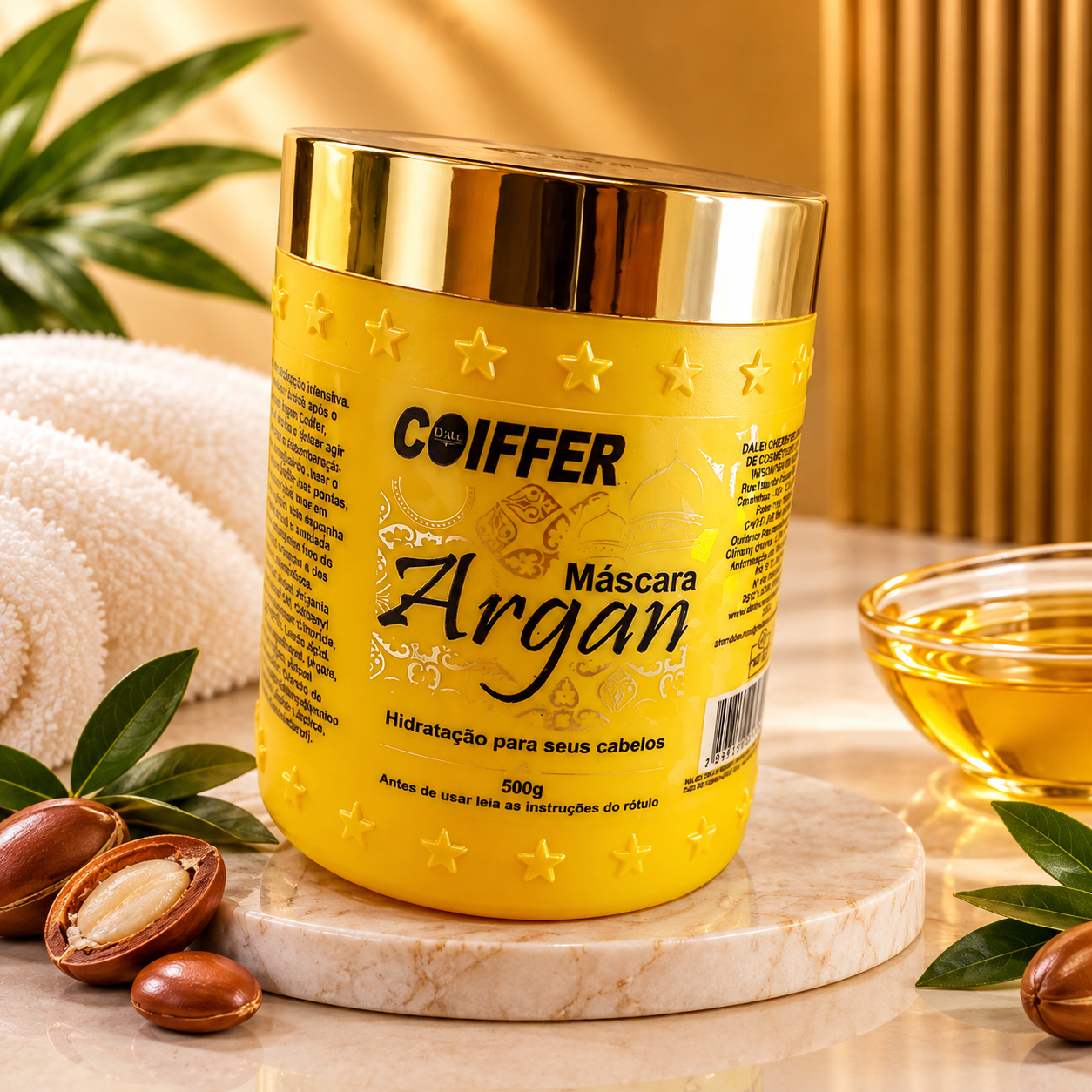 MASCARA DE ARGAN COIFFER 500GM