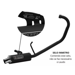 ESCAPE FACTOR/FAZER 150 F1 TURBO PRETO FORTUNA