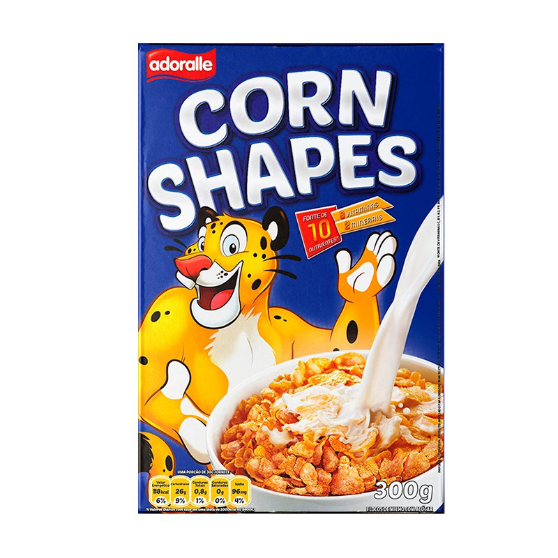 CEREAL CORN SHAPES ADORALLE 300G