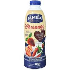 Iogurte Morango Desn. Jamila 900g S/ Lac