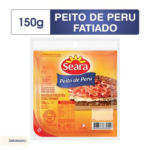 Peito de Peru Fatiado Seara 150g