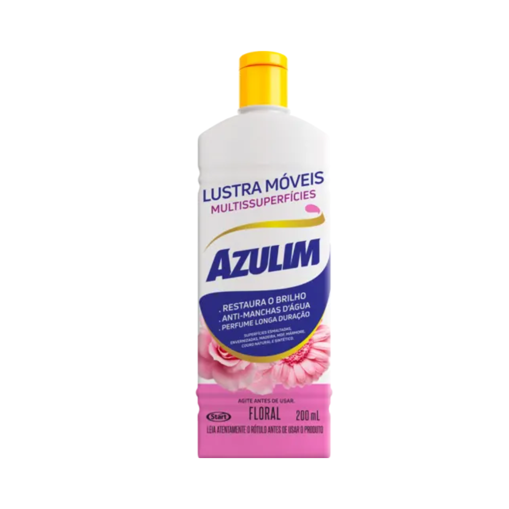 LUSTRA MOVEIS AZULIM 200ML FLORAL