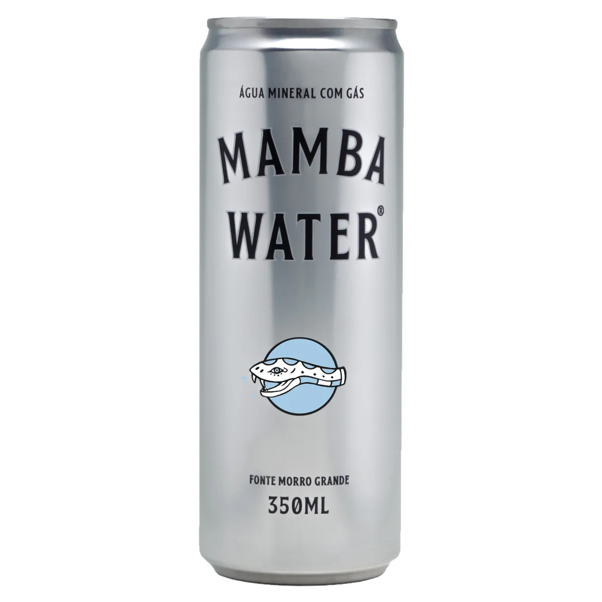 Agua Mineral com Gas Lata (Mamba Water) 350ml