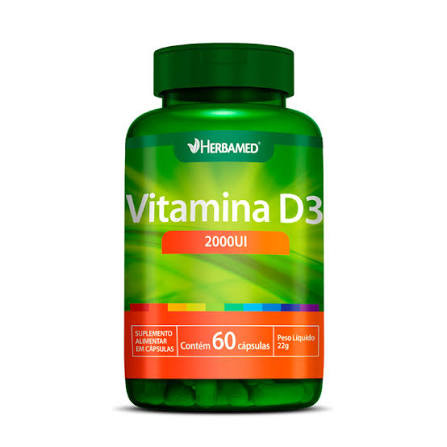 Vitamina D3 Supra 2000ui Herbamed 60caps 