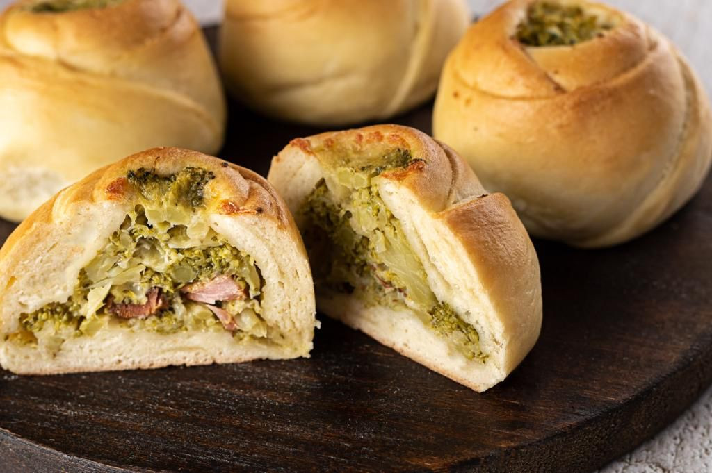 BROCOLIS COM QUEIJO E BACON