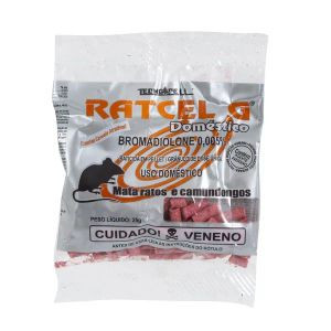 RATICIDA RATCEL GRANULADA ROSA 25G