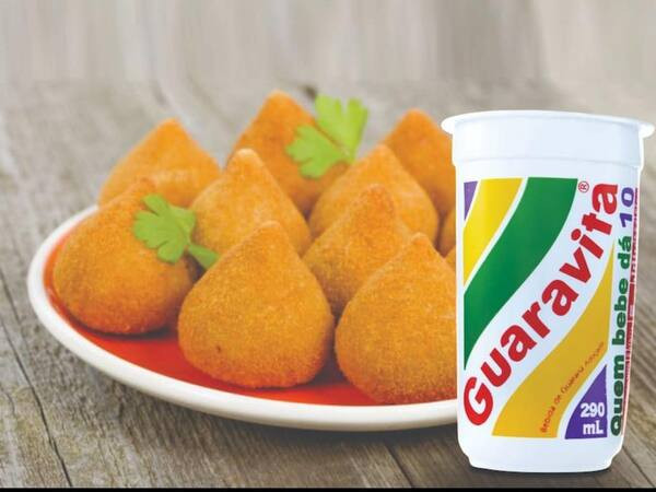 10 Coxinha G + 01 Guaraná Natural Gratis