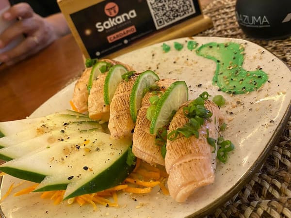 Sushi Niguiri Salmão (5 peças)
