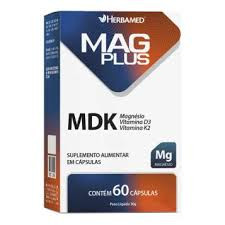 Magplus Mdk Magnesio D3 E K2 60 Caps 30g