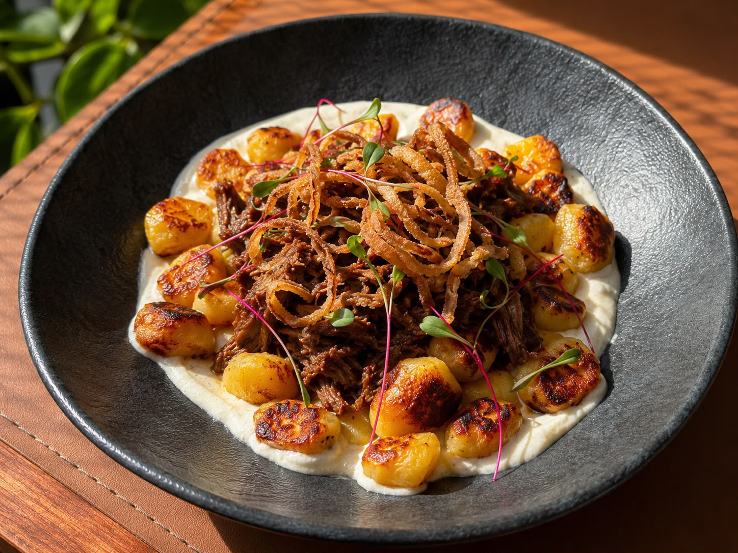 NHOQUE, RAGU E GORGONZOLA