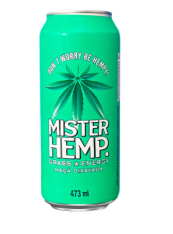 Energético Mister Hemp Maçã Dixavada 473ml